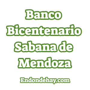 Banco Bicentenario Sabana de Mendoza