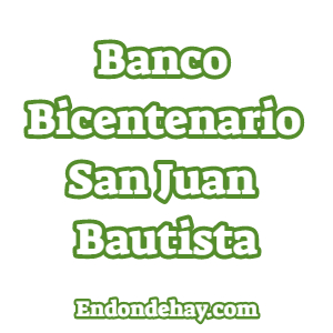 Banco Bicentenario San Juan Bautista