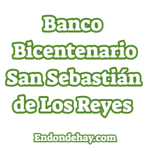 Banco Bicentenario San Sebastián de Los Reyes