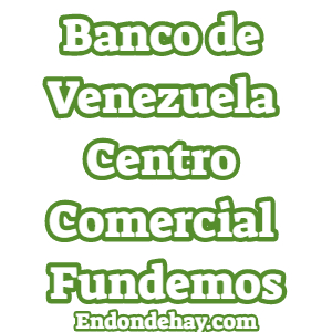 Banco de Venezuela Centro Comercial Fundemos
