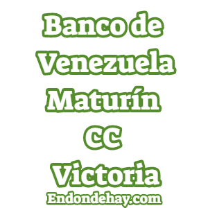 Banco de Venezuela Maturín Centro Comercial Victoria