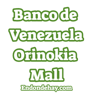 Banco de Venezuela Orinokia Mall