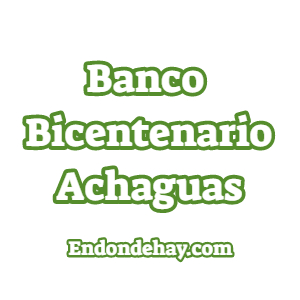Banco Bicentenario Achaguas