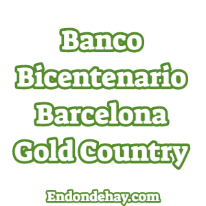 Banco Bicentenario Barcelona CC Gold Country