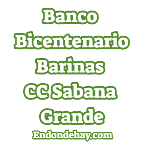 Banco Bicentenario Barinas CC Sabana Grande