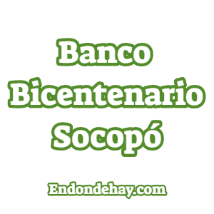 Banco Bicentenario Socopó