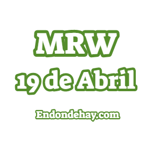 MRW 19 de Abril