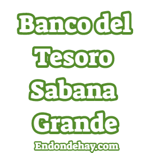 Banco del Tesoro Sabana Grande