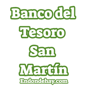 Banco del Tesoro San Martín