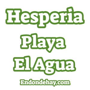Hesperia Playa El Agua