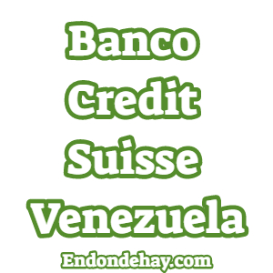 Banco Credit Suisse Venezuela