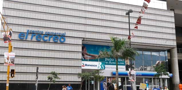 Centro Comercial El Recreo|Centro Comercial El Recreo Tiendas|Centro Comercial El Recreo Entrada Principal