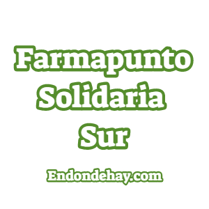 Farmapunto Solidaria Sur Poster