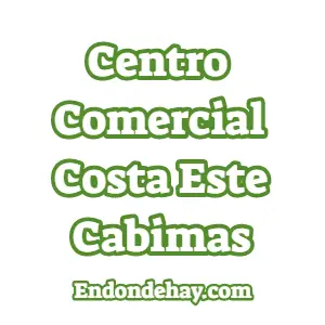 Centro Comercial Costa Este Cabimas