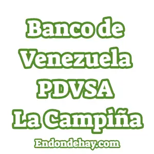 Banco de Venezuela PDVSA La Campiña