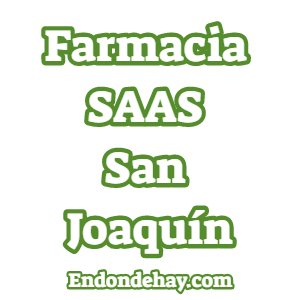 Farmacia SAAS San Joaquín