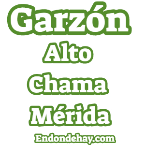 Garzón Alto Chama Mérida