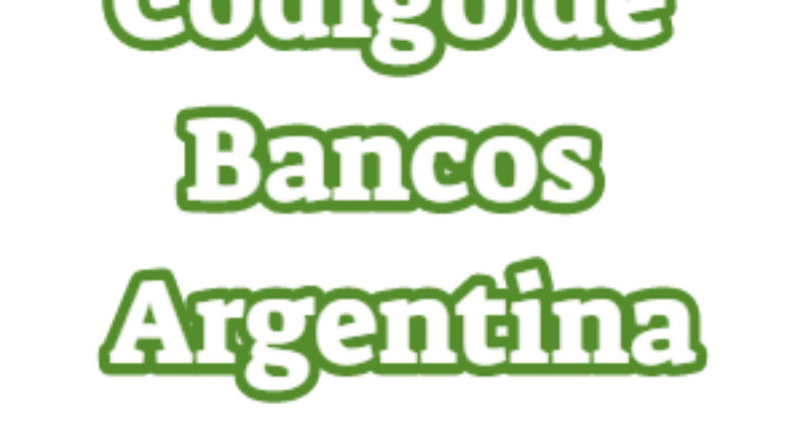Código de Bancos en Argentina