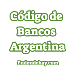 Código de Bancos Argentina