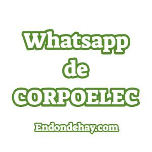 Whatsapp de CORPOELEC