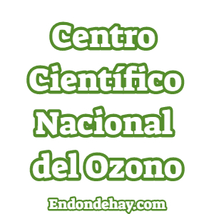 CENAOZ Centro Científico Nacional del Ozono