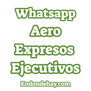 Whatsapp AeroExpresos Ejecutivos
