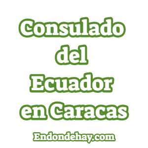 Consulado del Ecuador en Caracas