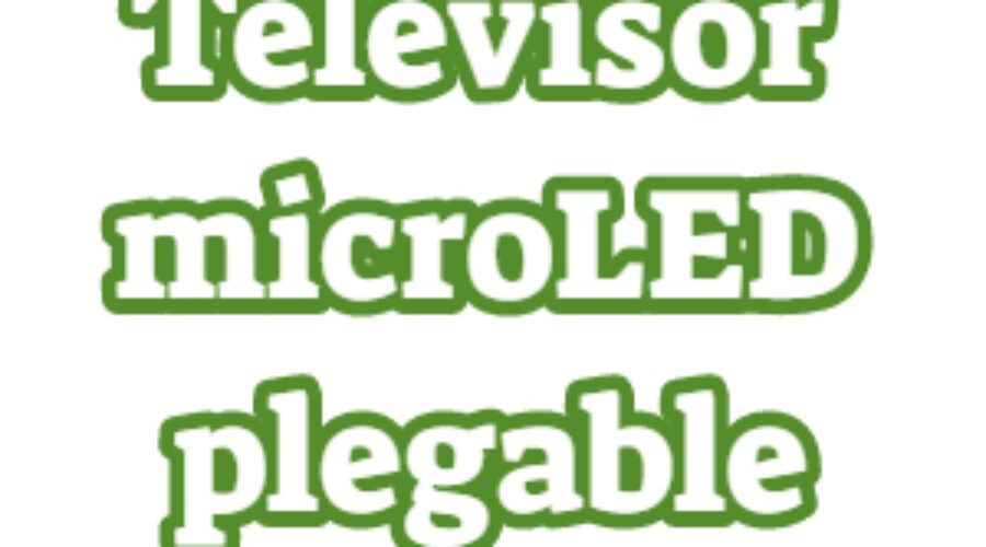 Lanzan el primer Televisor 4k microLED plegable de 165 pulgadas