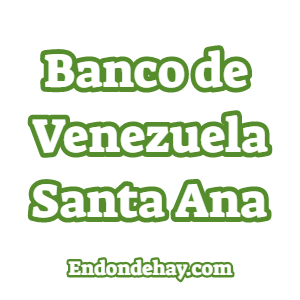 Banco de Venezuela Santa Ana