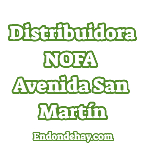 Distribuidora NOFA Avenida San Martín