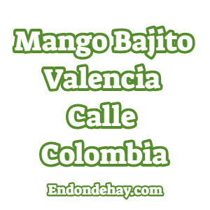 Mango Bajito Valencia Calle Colombia
