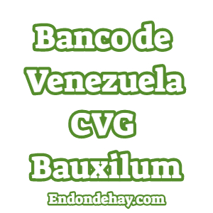 Banco de Venezuela CVG Bauxilum