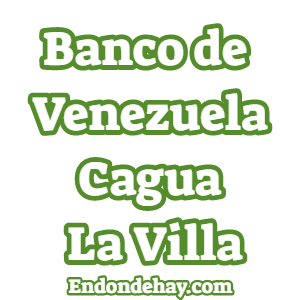 Banco de Venezuela Cagua La Villa