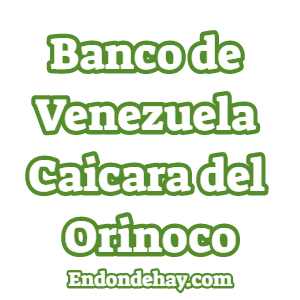 Banco de Venezuela Caicara del Orinoco