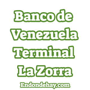 Banco de Venezuela Terminal La Zorra