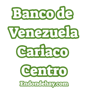 Banco de Venezuela Cariaco Centro