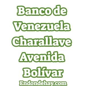 Banco de Venezuela Charallave Avenida Bolívar
