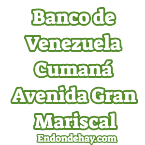 Banco de Venezuela Cumaná Avenida Gran Mariscal