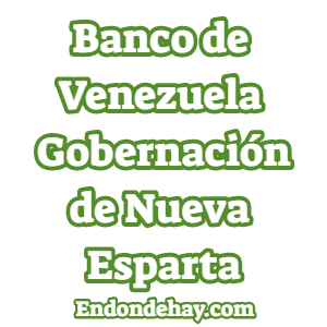 Banco de Venezuela Gobernación de Nueva Esparta