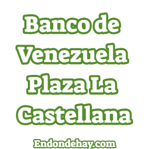 Banco de Venezuela Plaza La Castellana