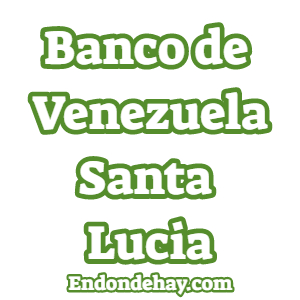 Banco de Venezuela Santa Lucia