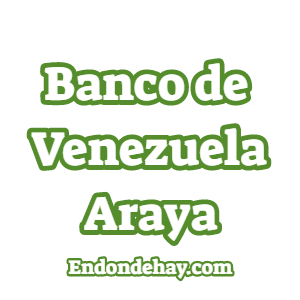 Banco de Venezuela Araya