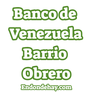 Banco de Venezuela Barrio Obrero