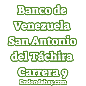 Banco de Venezuela San Antonio del Táchira Carrera 9