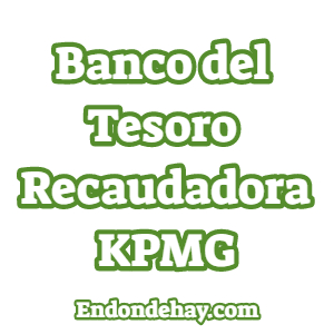 Banco del Tesoro Recaudadora KPMG
