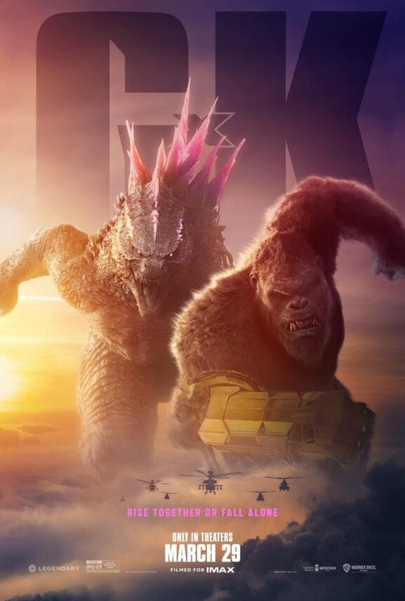 Godzilla y Kong El Nuevo Imperio Poster Oficial