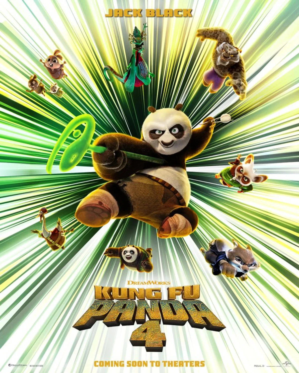 Kung Fu Panda 4 - Poster